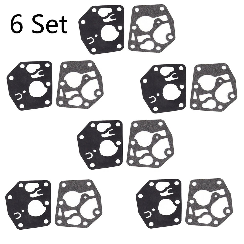 Set of 6 Carburetor Repair Kits for Briggs & Stratton 495770 795083 5083H 5083K