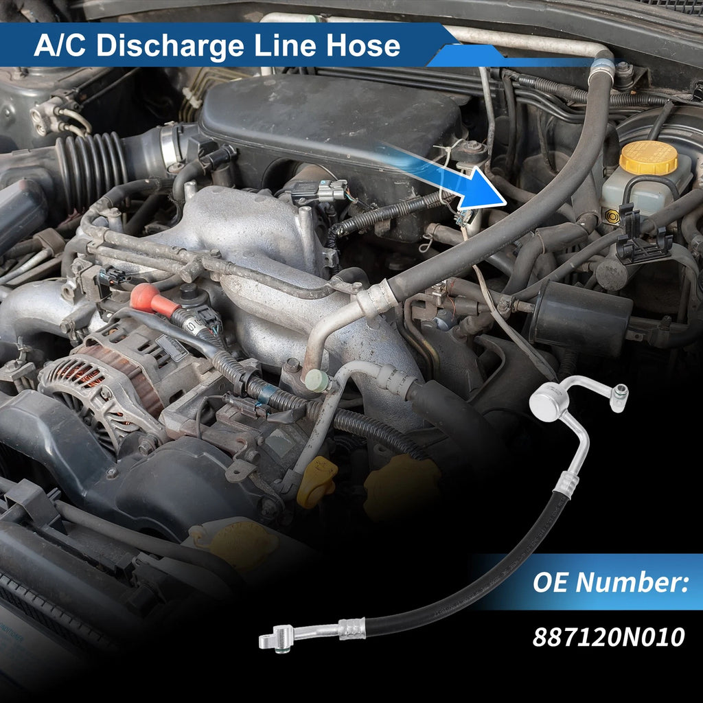 A/C Refrigerant Liquid Hose Replacement for Toyota Crown (2005–2009)