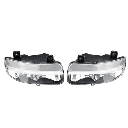 2X Clear Lens LED Fog Lights Assembly for Dodge RAM 1500 2500 3500 (2019–2021)