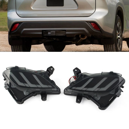 2X Rear Bumper Light Brake Light for Toyota Highlander (2020–2022)