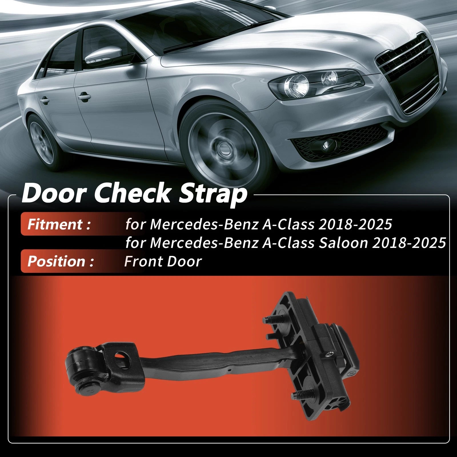 Front Door Check Strap Replacement for Mercedes-Benz A-Class (2018–2025)