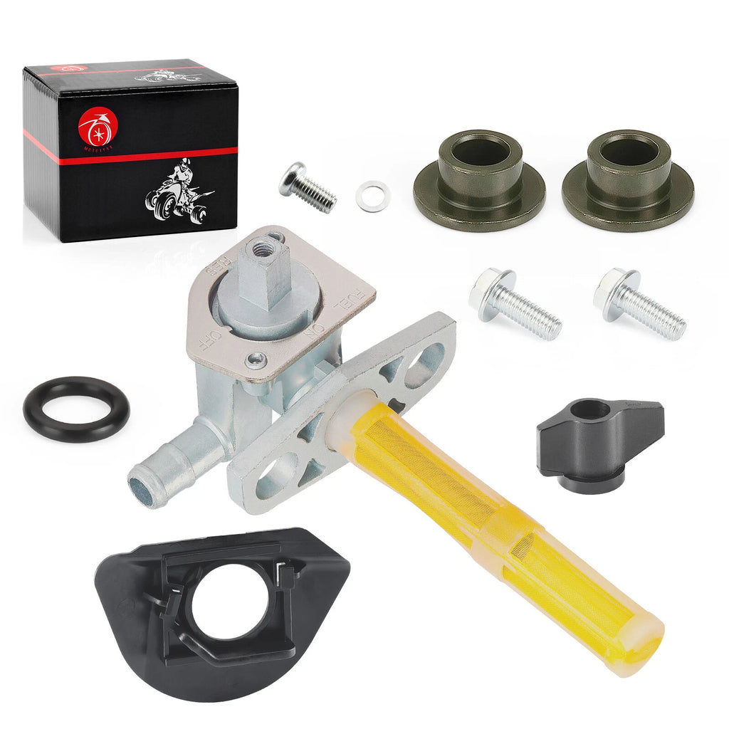 Fuel Valve Petcock + Fuel Mark Plate for Honda TRX450R (2004–2007)