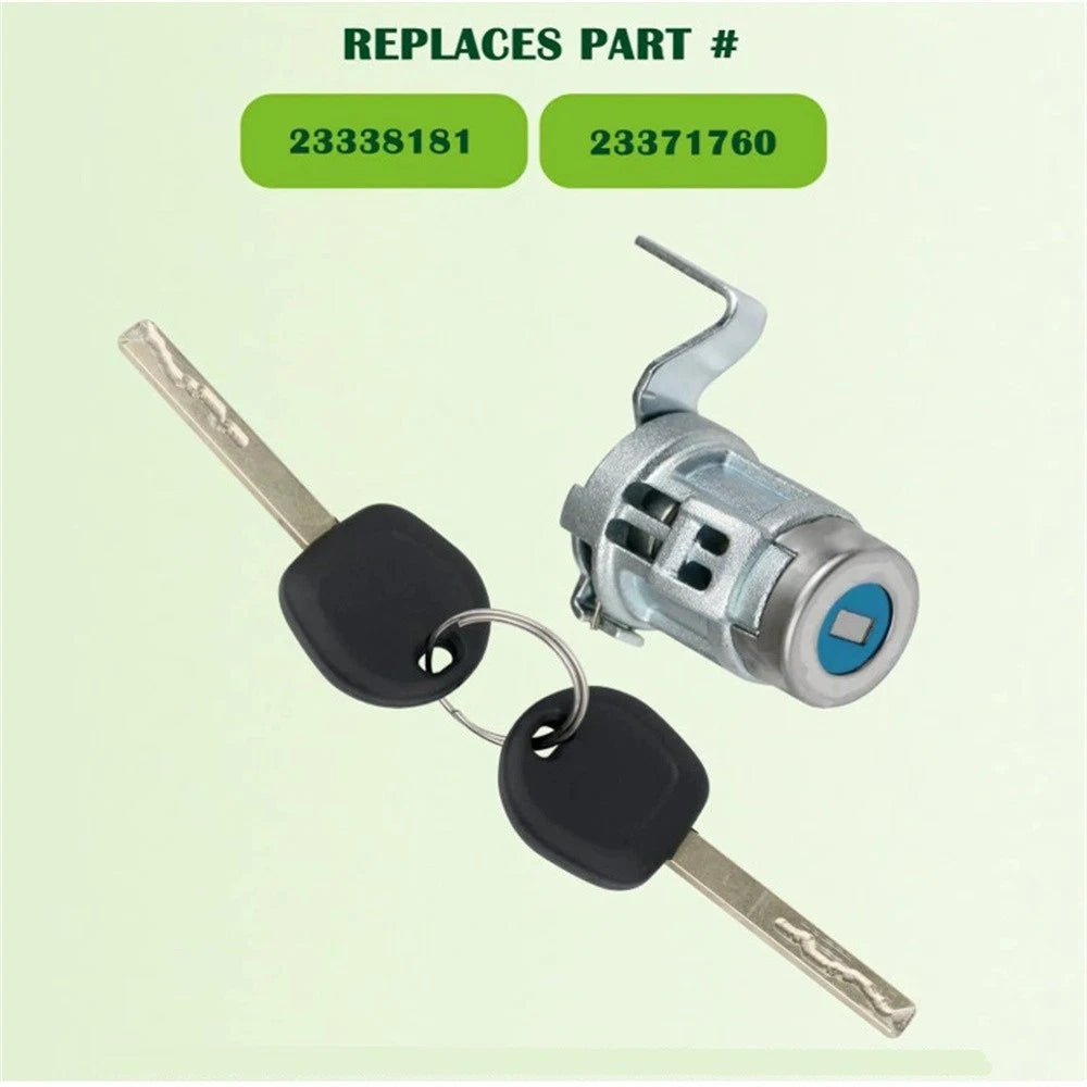 Rear Tailgate Door Lock with Keys for Chevy Silverado/GMC Sierra (2014–2019)