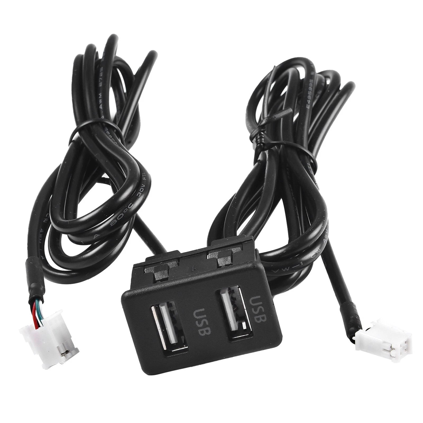 USB Socket for Most Cars (3.42.2cm, 4pin+6pin)