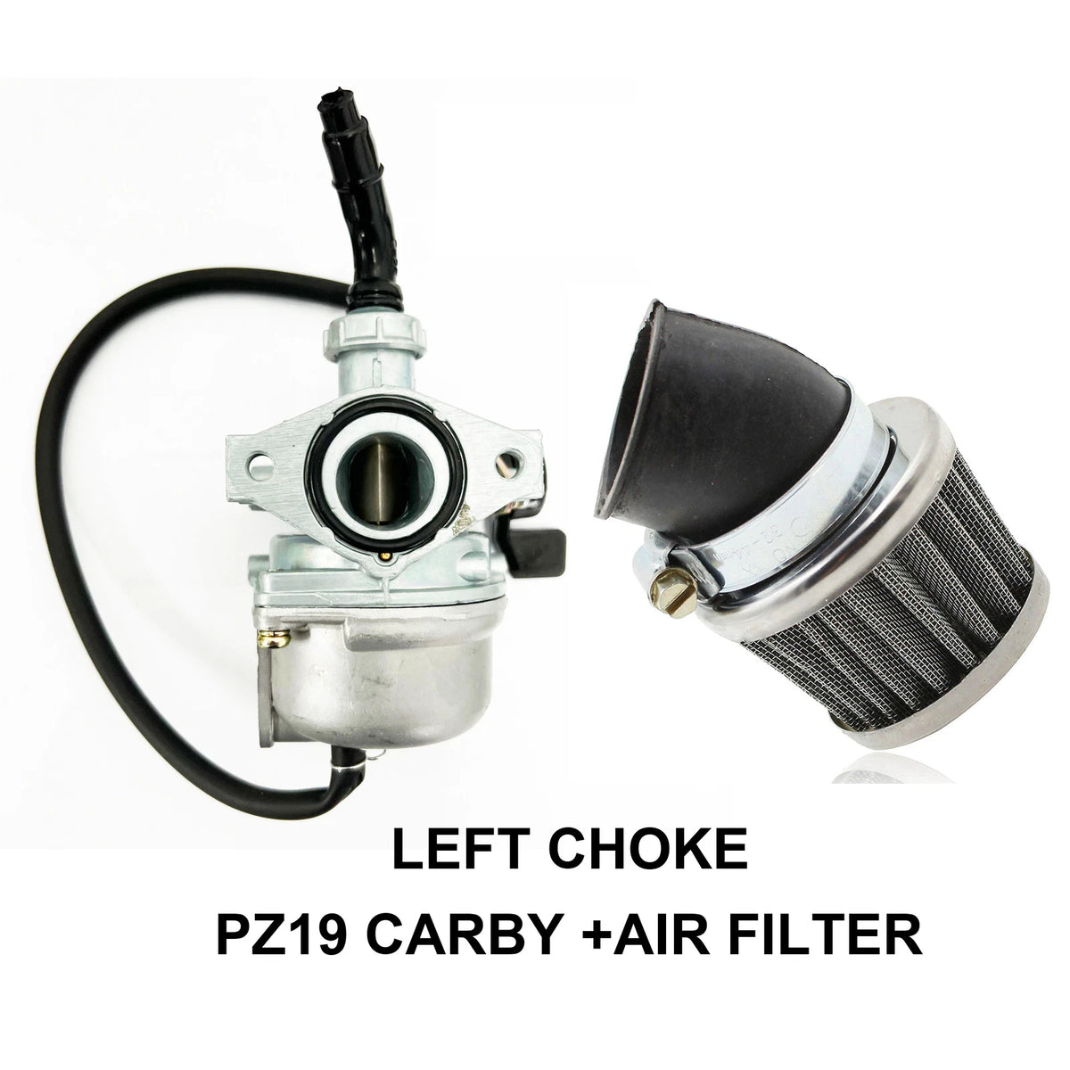 PZ-19 Carburetor (19mm) for 50CC 70CC 90CC 110CC Dirt Bike (Year Range)