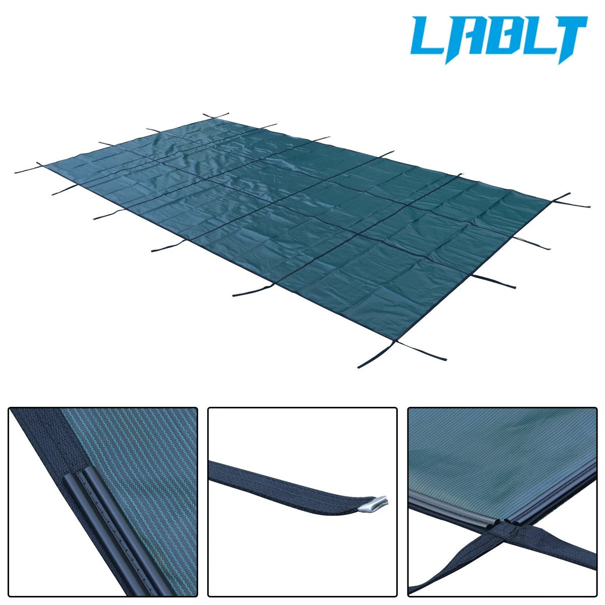 LABLT Winter Safety Cover for Inground Rectangle Swimming Pool (18'x36')