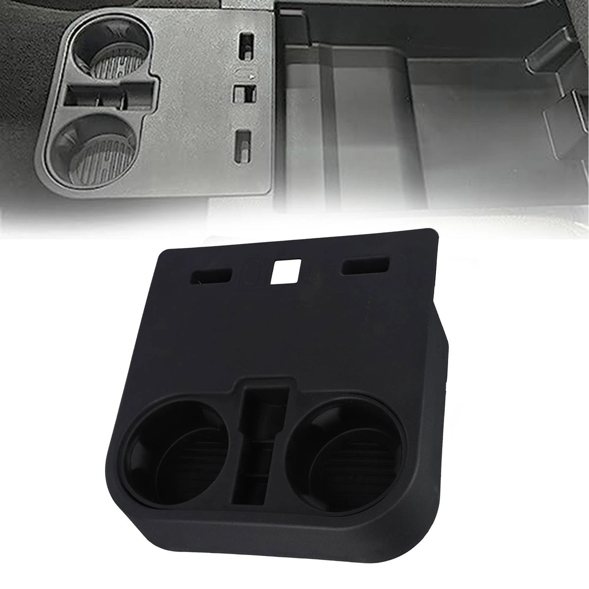 Diverse Compatibility Center Console Floor Cup Holder for Ford Vehicles