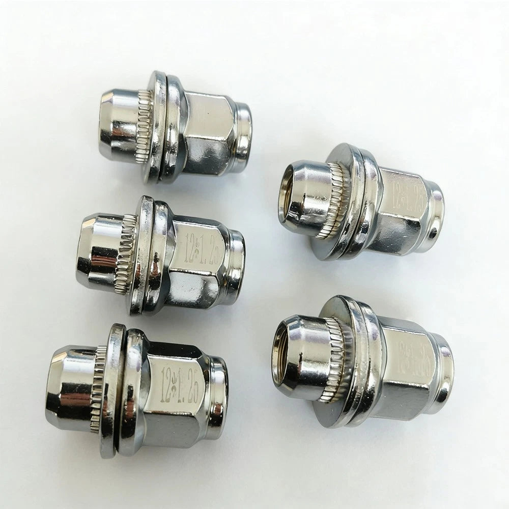 5pcs Wheel Lug Nut Kit 40224-JK00A for Nissan Infiniti (2007–2018)