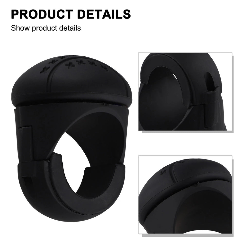 Steering Wheel Aid Handle for Easy Install (360 Degree Functionality)