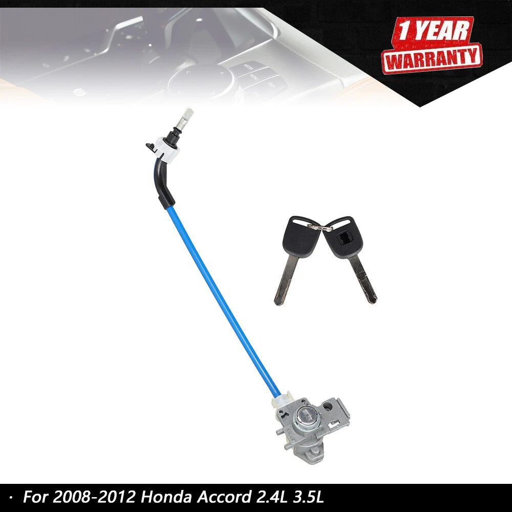 Left Driver Door Lock Cylinder Cable for Honda Accord (2008–2012) 72185-TA0-A01