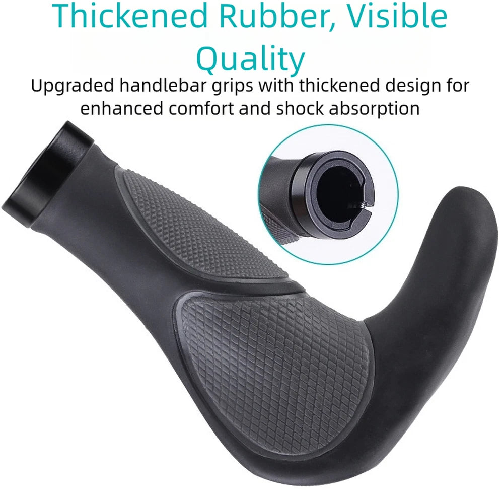Silicone Lock On Handlebar Grips for Mountain Bikes (2010–2023)