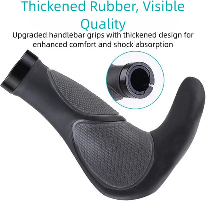 Silicone Lock On Handlebar Grips for Mountain Bikes (2010–2023)