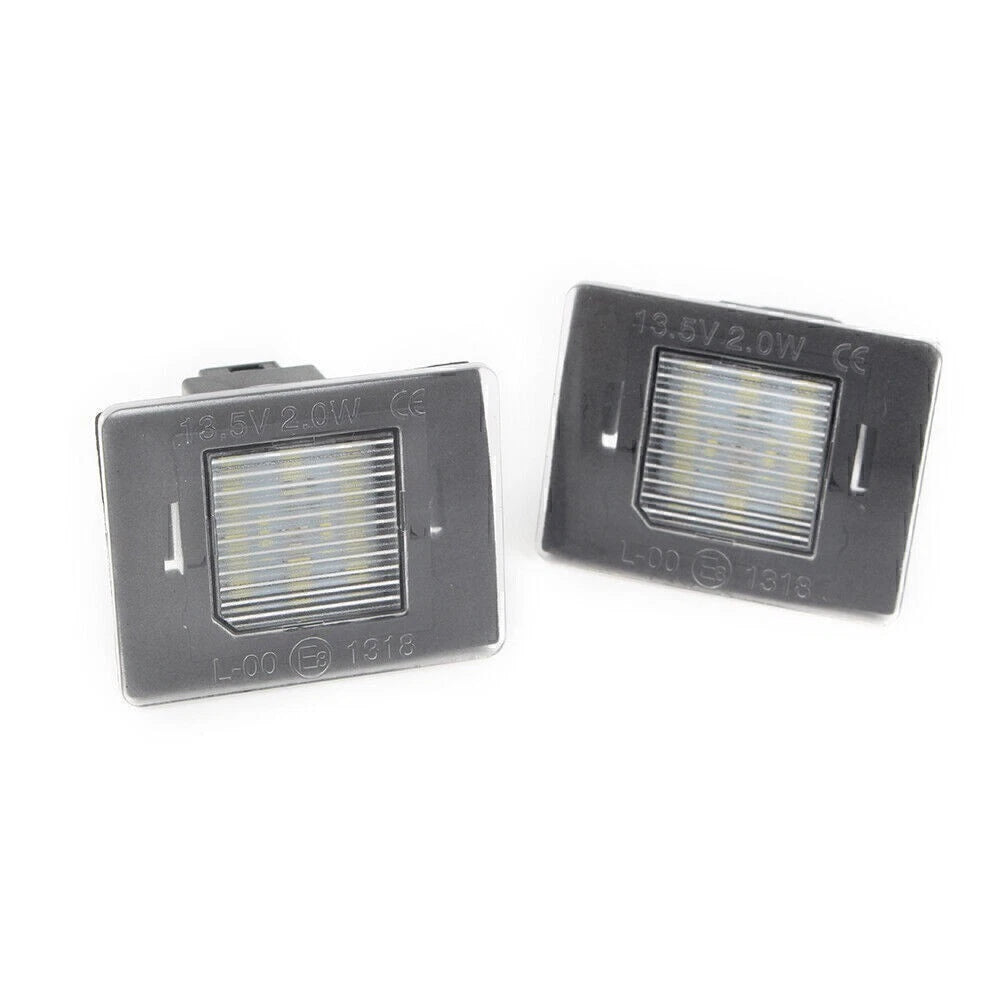 2X Canbus LED License Plate Lights for Mercedes GL ML GLK GLA GLC GLE Class