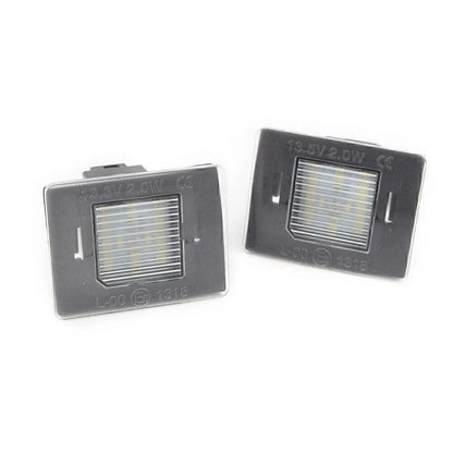 2X Canbus LED License Plate Lights for Mercedes GL ML GLK GLA GLC GLE Class