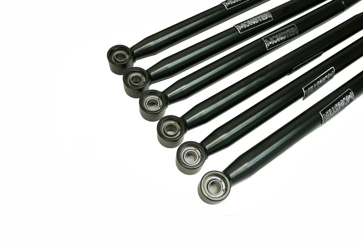 Set of 6 Monster Rear Radius Rods for Can-Am Maverick X3 (2017–2023)