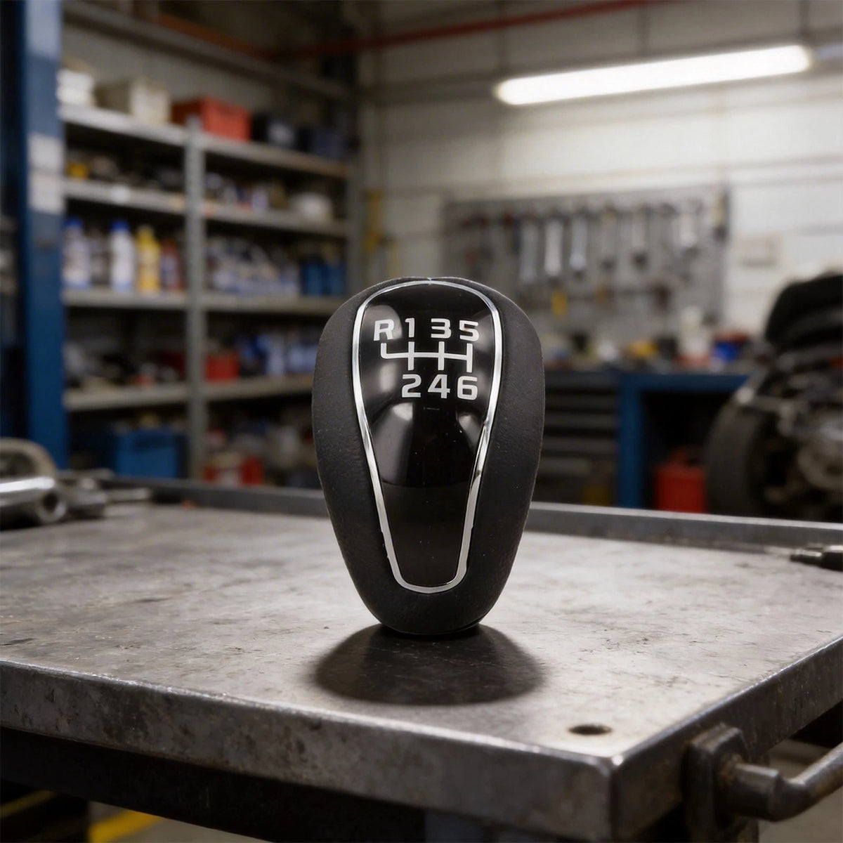 6-Speed Manual Knob for Easy Installation - Luxurious Leather Interior