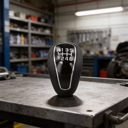 6-Speed Manual Knob for Easy Installation - Luxurious Leather Interior