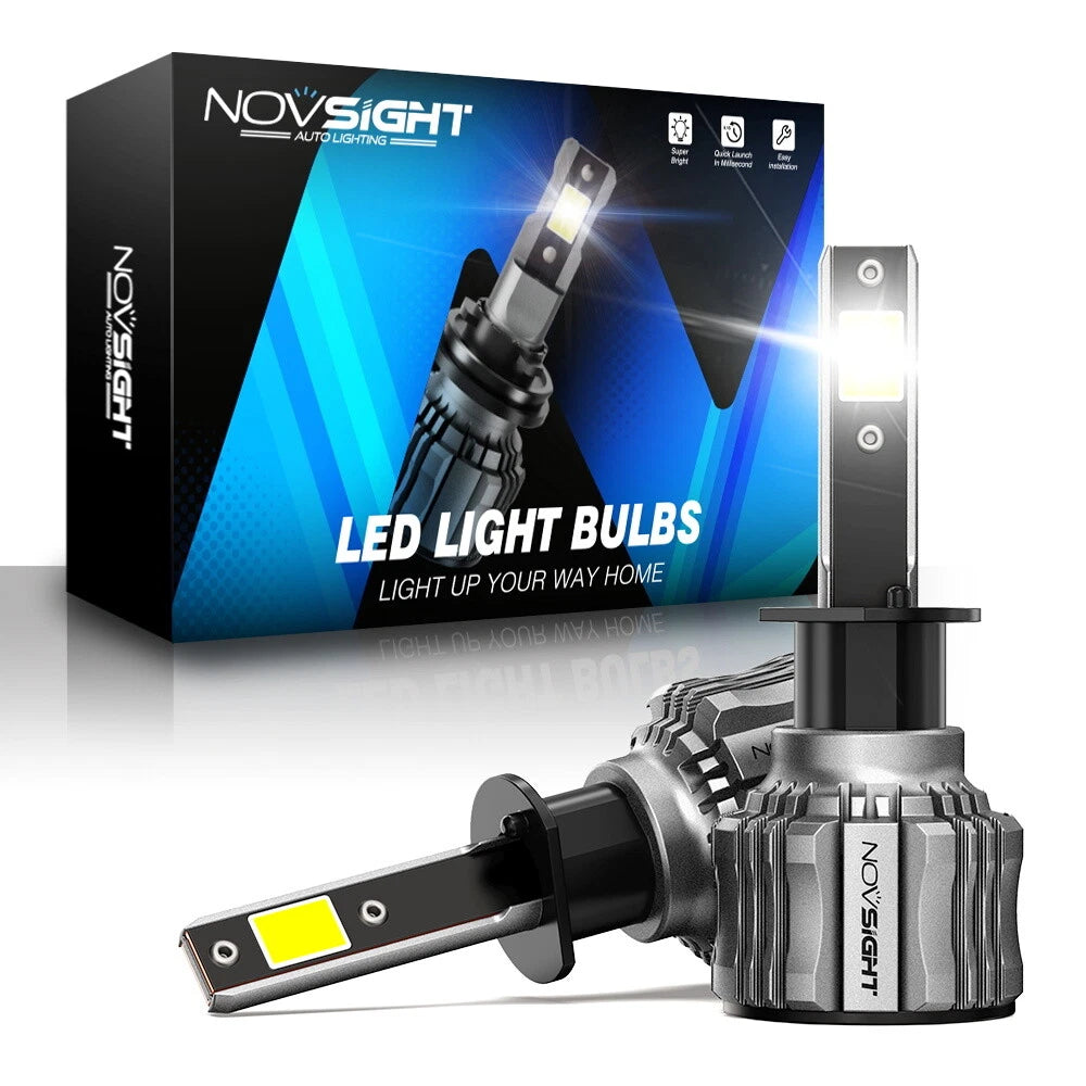 H1 LED Headlight Bulb Conversion Kit for 6500K Super White
