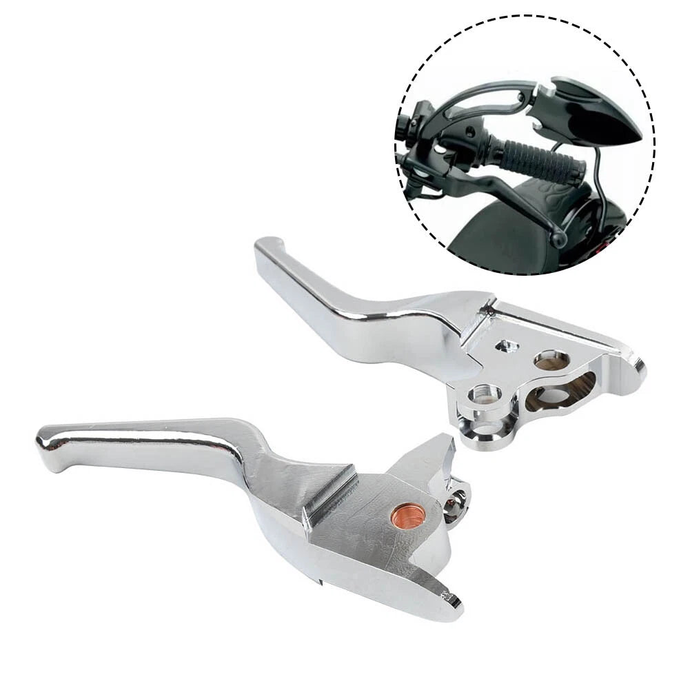 Chrome Brake Clutch Hand Levers for Harley Electra Glide Classic (2008–2013)