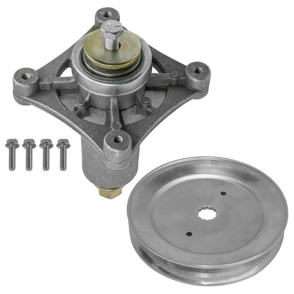 Spindle Assembly With Pulley Replacement for Husqvarna Craftsman (2004–2018)