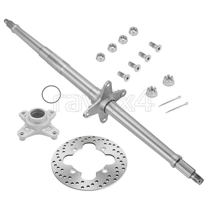 Rear Axle Shaft & Brake Hub for Honda TRX400X (2009–2014)