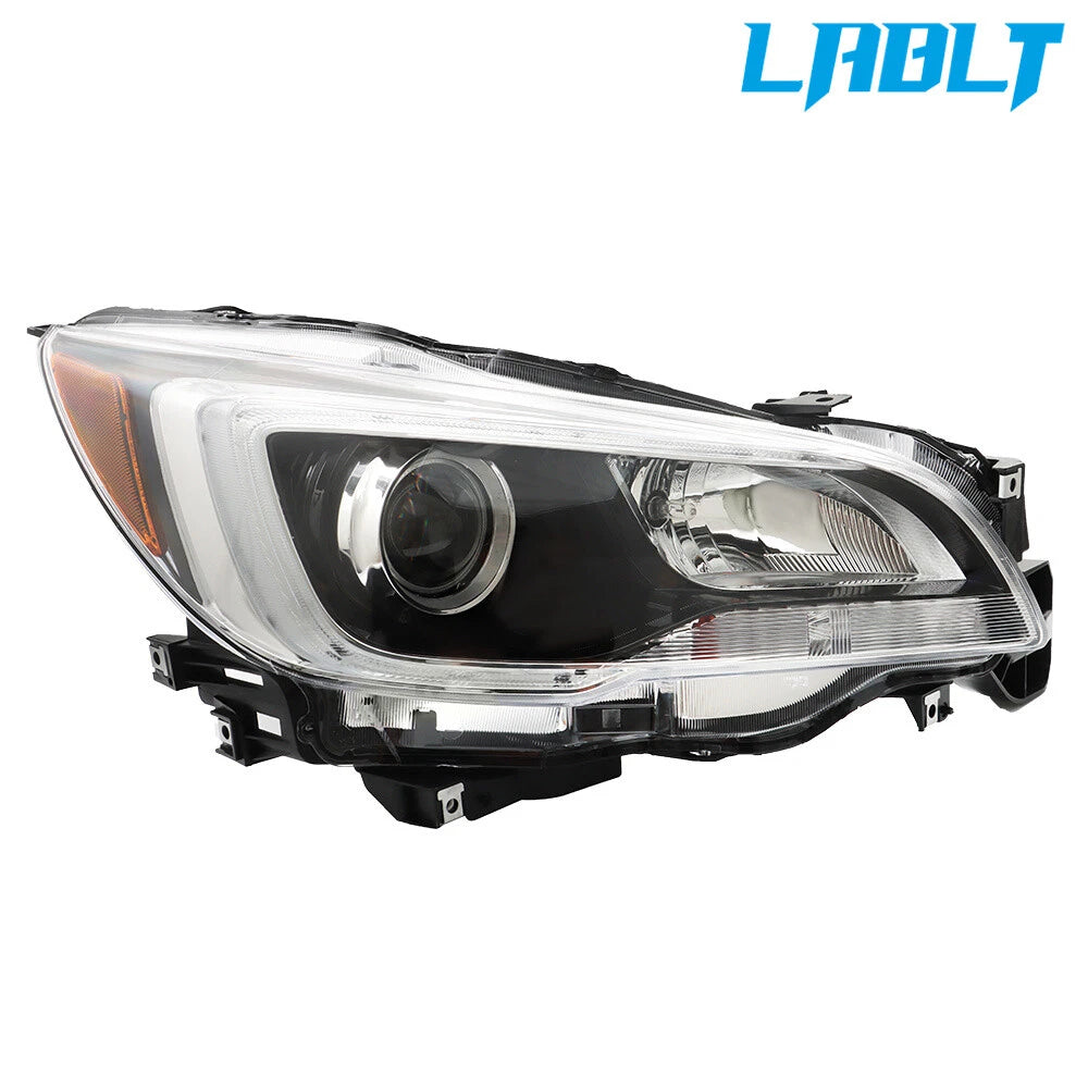 Right Side Headlight for Subaru Legacy Outback (2015–2017) Halogen Black