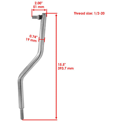 Steering Drag Link Replacement for John Deere GT242 GT262 GT275 (2017–2024)