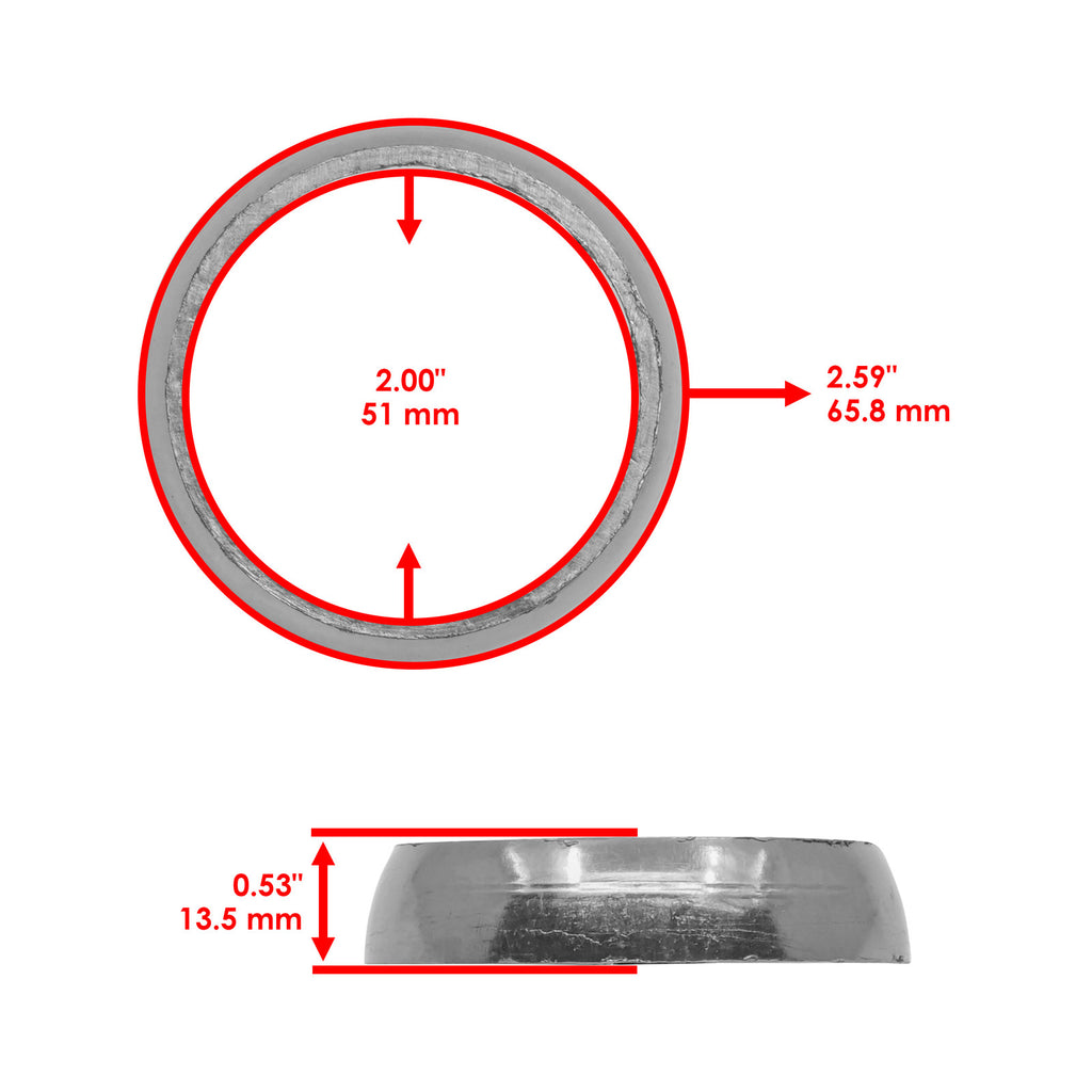 Exhaust Muffler Tailpipe Gasket Replacement for Arctic Cat King Cat 900 (2004–2005)