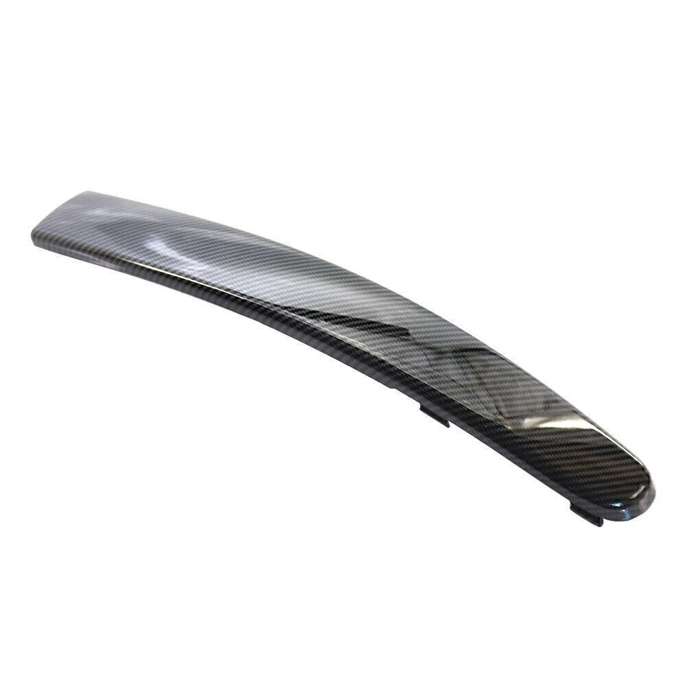 Front Left Side Bumper Moulding Trim for FIAT 500 (2007–2015) ABS Carbon Look