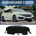 Dashboard Dash Cover Mat Replacement for Honda Civic R FK7 (2017–2024) Black