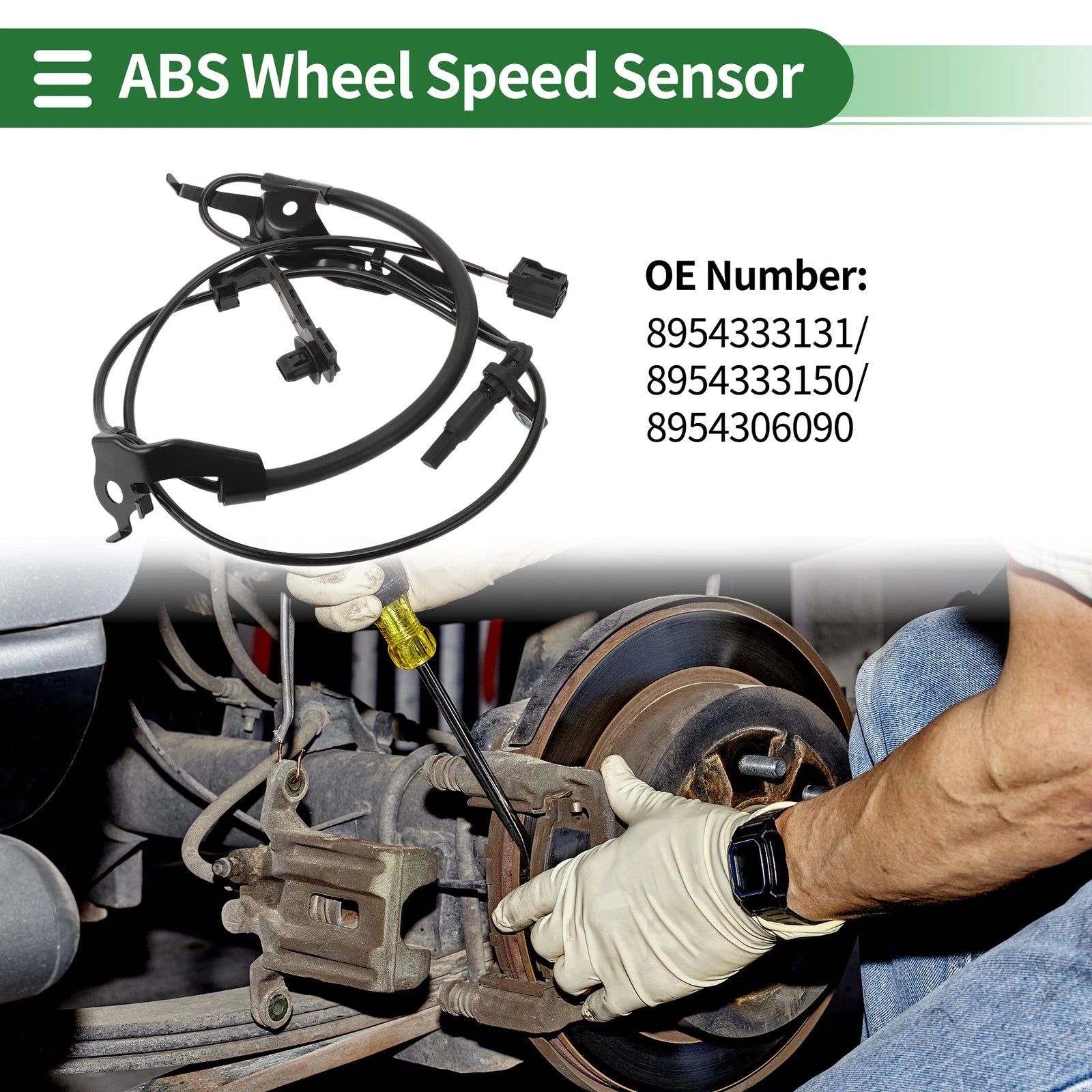 ABS Wheel Speed Sensor Replacement for Toyota Camry (2018–2019)
