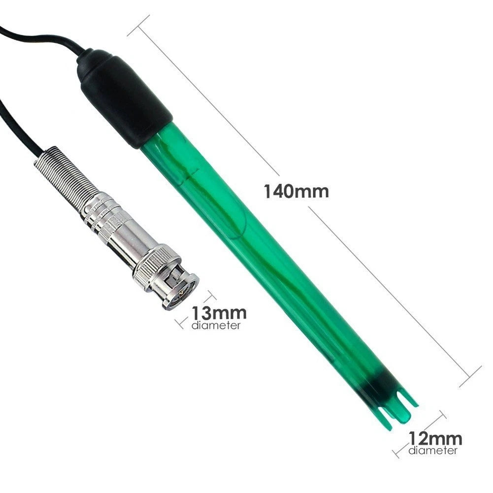 pH Electrode Probe with BNC Port for Industrial Water Quality Control