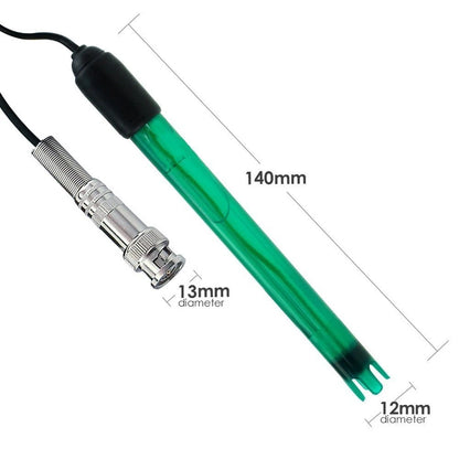 pH Electrode Probe with BNC Port for Industrial Water Quality Control