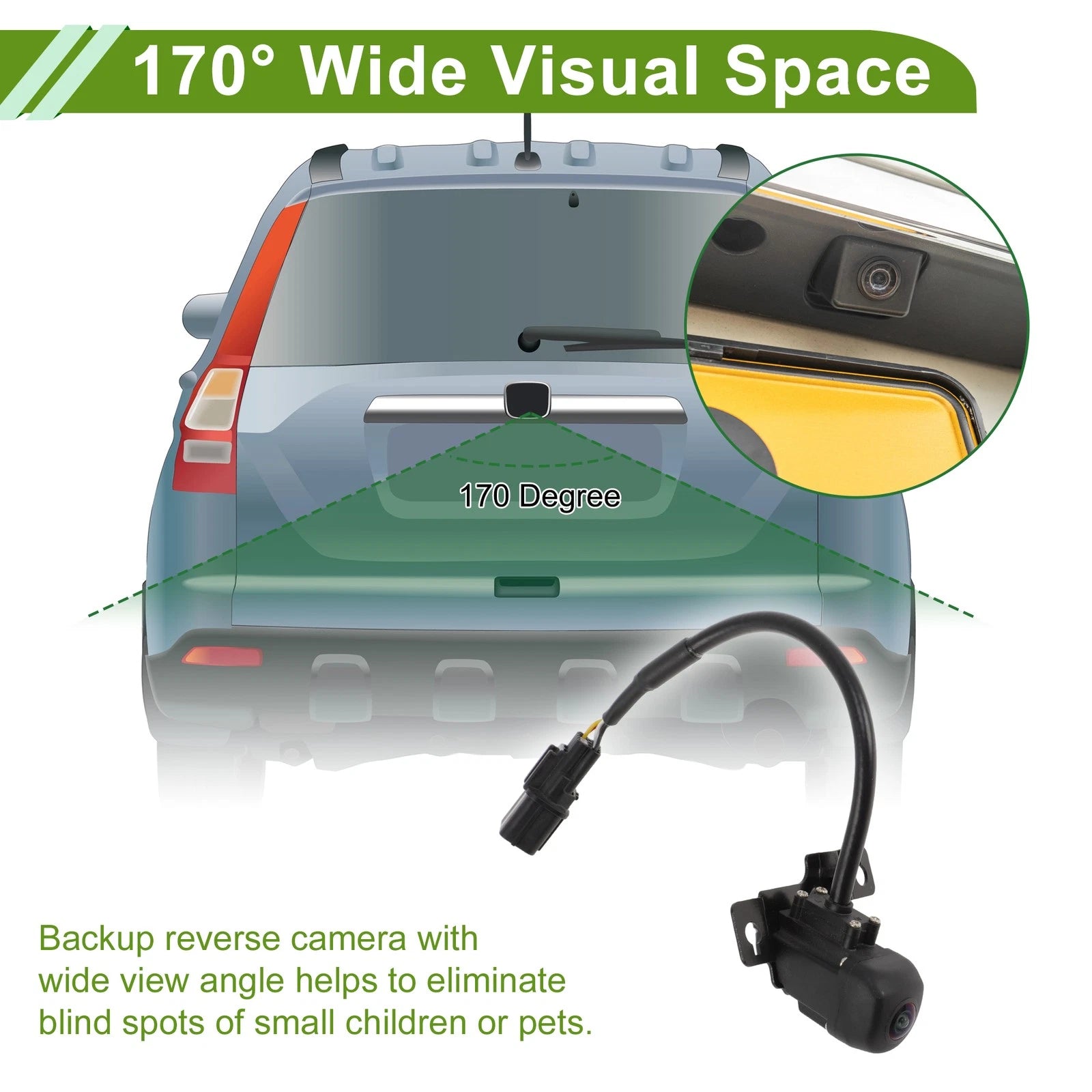 Rear View Backup Car Camera for Hyundai i30 (2017–2023)