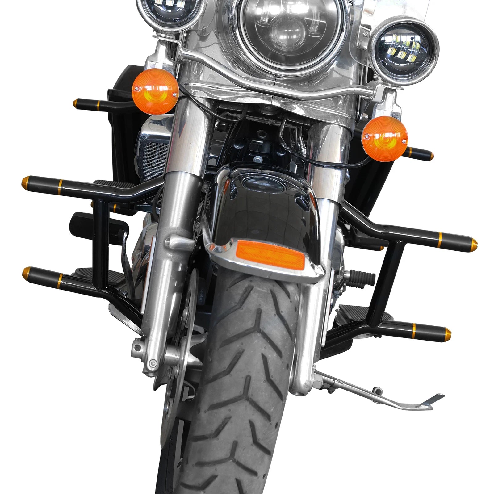Front Highway Engine Guard Crash Bar for Harley Electra Glide (2009–2023)