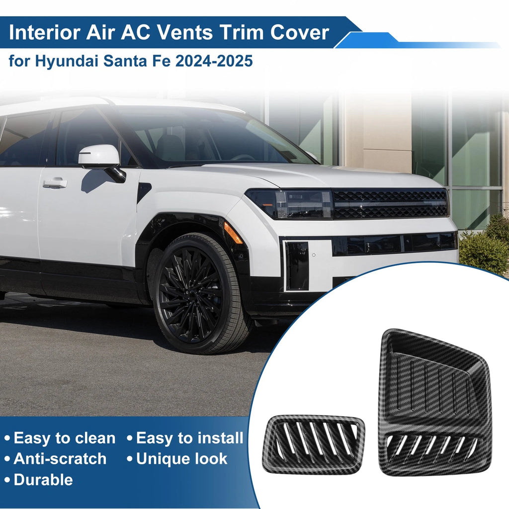 Air Condition Outlet Vent Trim Cover Frame for Hyundai Santa Fe (2013–2018)