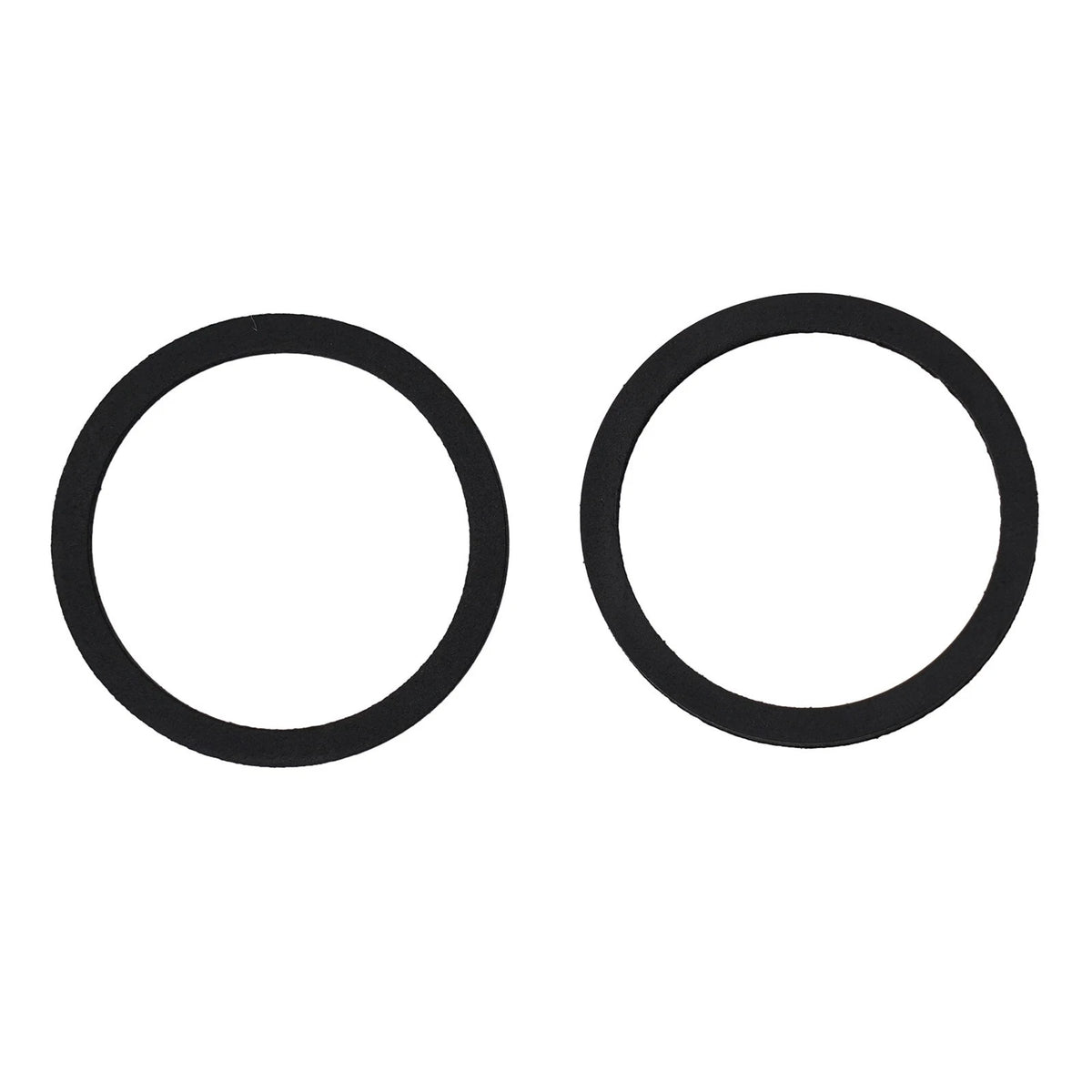 2X Sealing Ring for Hydraulic Brake Bike - Black, Wear Resistant