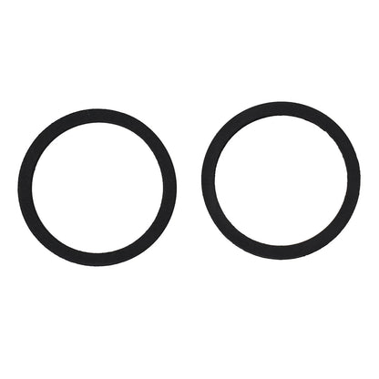 2X Sealing Ring for Hydraulic Brake Bike - Black, Wear Resistant