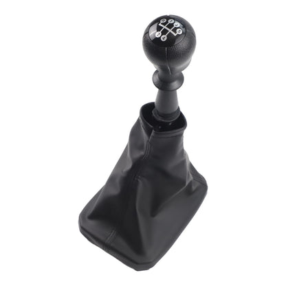 5 Speed Leather Shift Knob for Opel Corsa C (2000–2006)