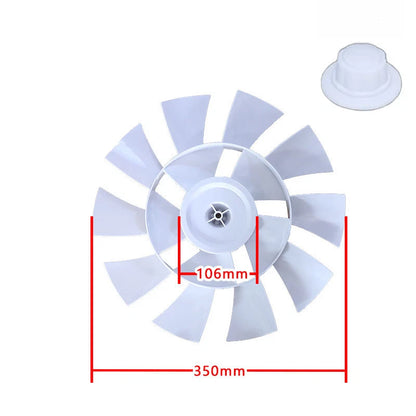Dual Layer ABS Fan Components Kit for 12 Inch and 14 Inch Floor Fans