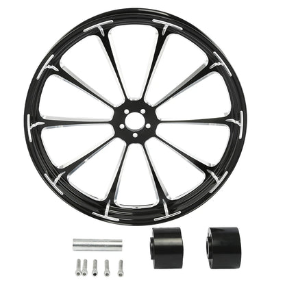 30" Front Wheel Rim & Dual Disc Wheel Hub for Harley Touring (2008–2025)