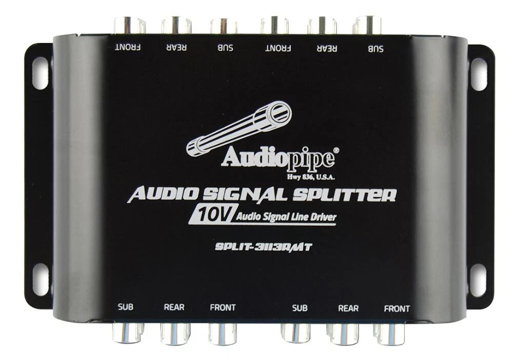 Audiopipe SPLIT3113RMT RCA Line Driver for Audiopipe (FOR PARTS)