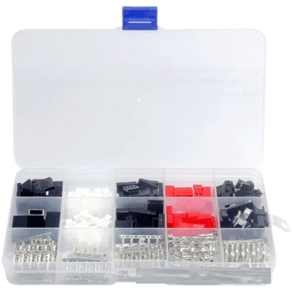 RC Cable Pack 140PCS for Fixed Wing Model Aircraft (JST MX2.0, SM 2.54mm)