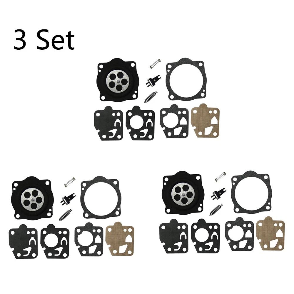 Set of 3 Carburetor Diaphragm Kit for Shindaiwa TK4 B45