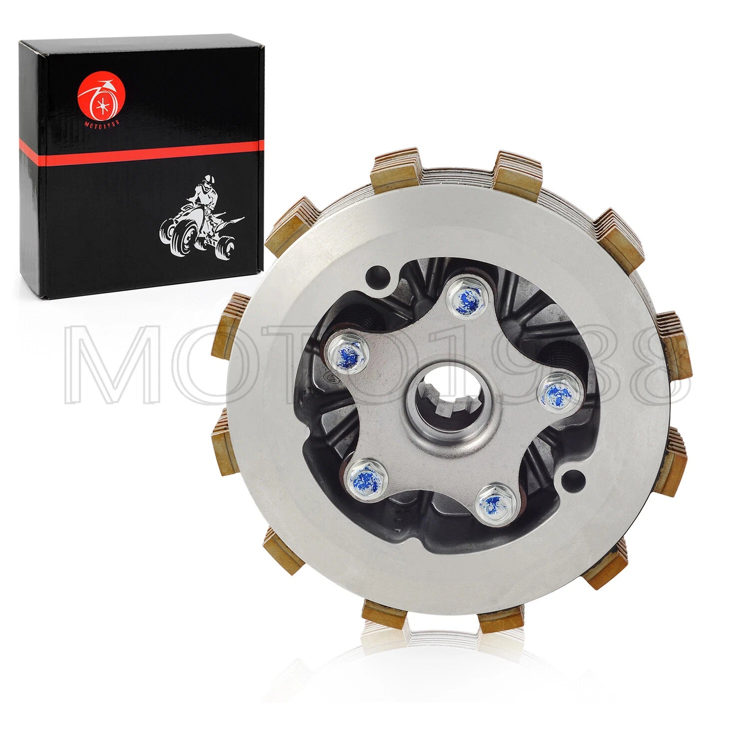 Clutch Kit for Yamaha Raptor 350 (2004–2013) - Center Inner Hub, Outer Pressure Plate