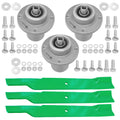 Deck Spindles with 19 In Blades and Bolts for Dixie Chopper Zee 2 (2001–2019)
