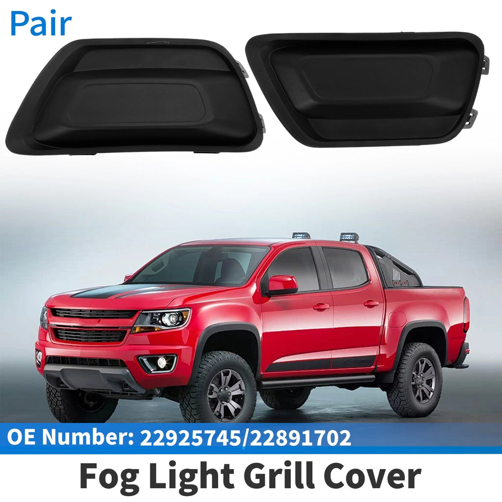 Front Left Fog Light Grille Replacement for Chevrolet Colorado (2017–2020)