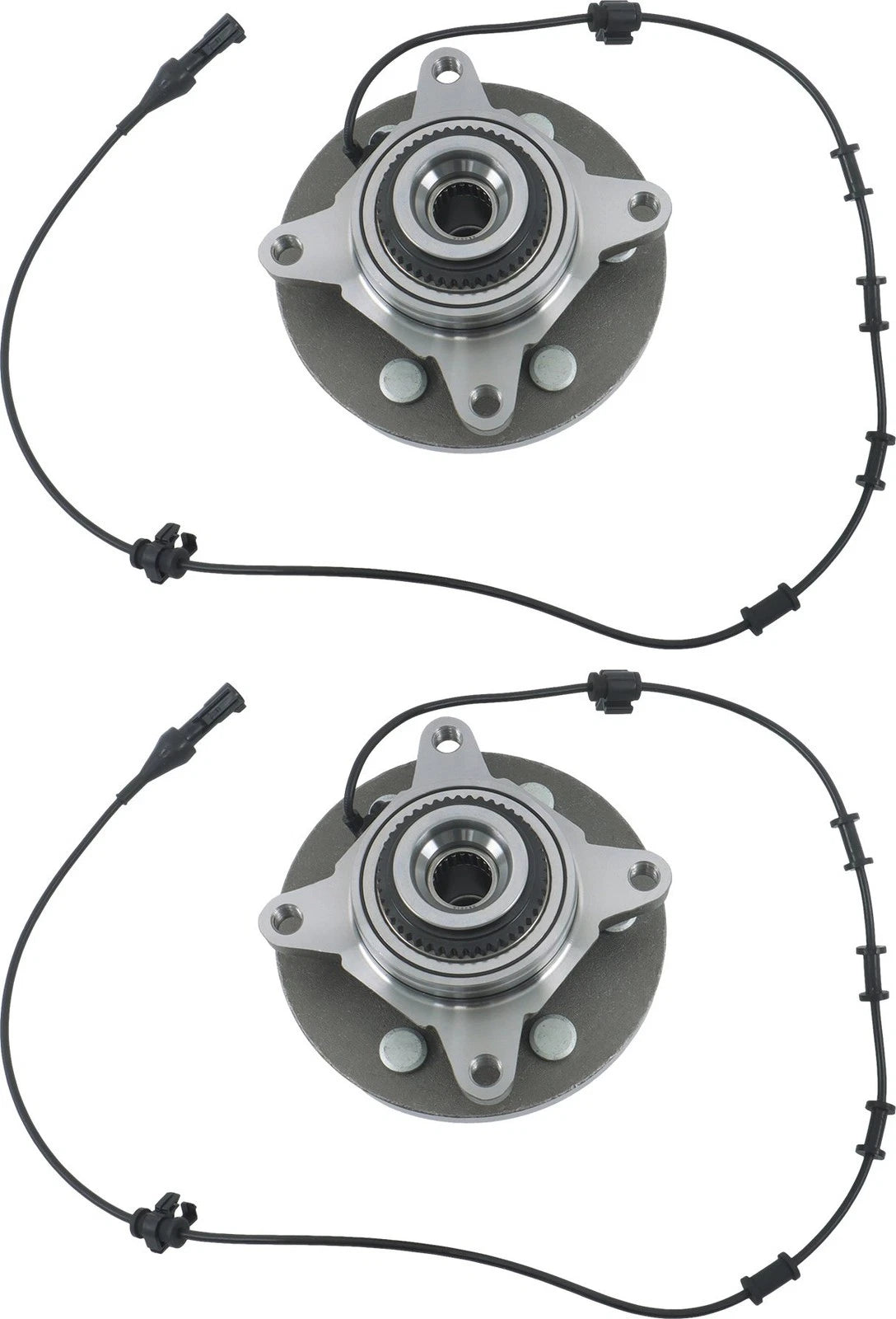 2Pcs Wheel Hub Bearing for Ford Expedition, Lincoln Navigator (2000–2006) 4WD