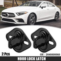 Hood Lock Latch Upper Replacement 2PCS for Mercedes C350 C300 C63 (2008–2014)