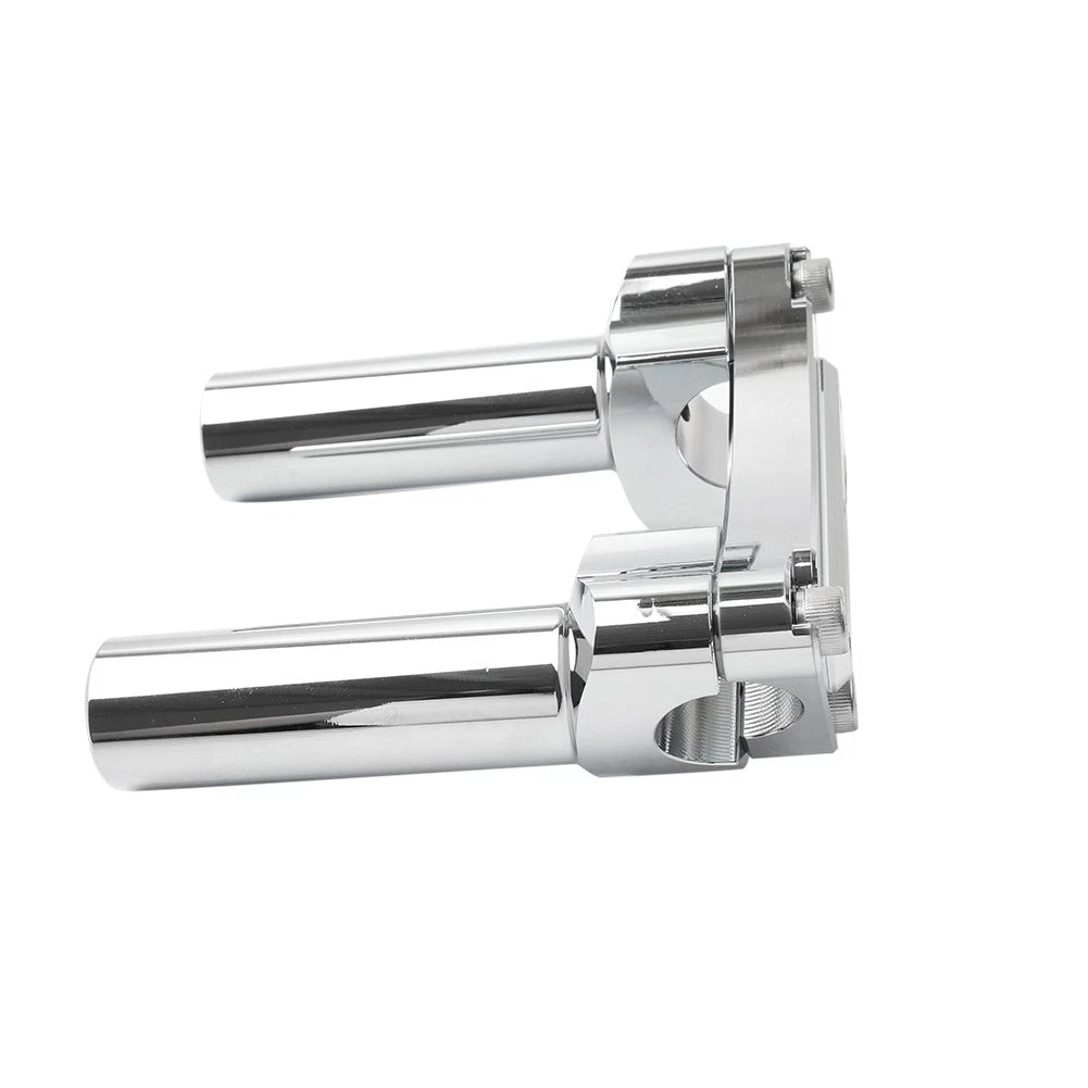 4.5" Handlebar Risers Top Clamp for Harley Road King Glide Chrome